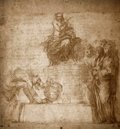 Ancient Sacrifice, No.85 by Polidoro da Caravaggio